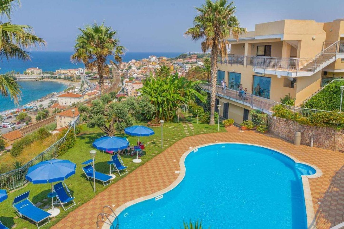 Nettuno Hotel Palace Belvedere Marittimo Esterno foto
