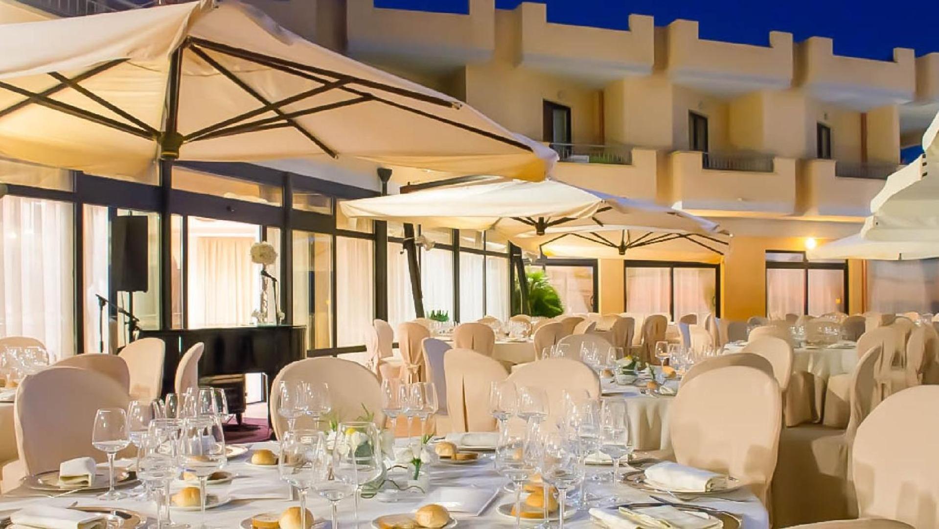 Nettuno Hotel Palace Belvedere Marittimo Esterno foto